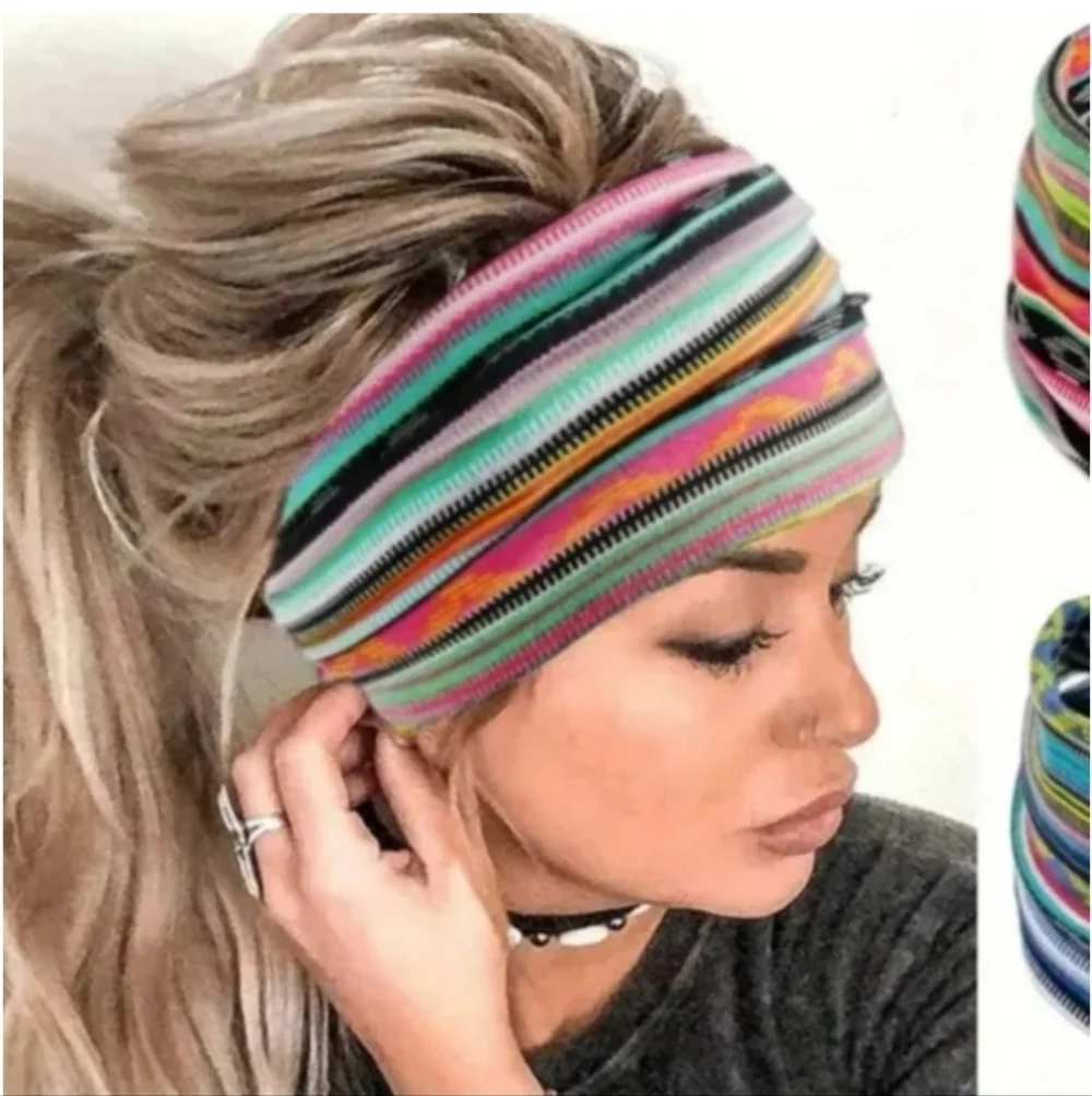 Cross Knotted Wide Headband